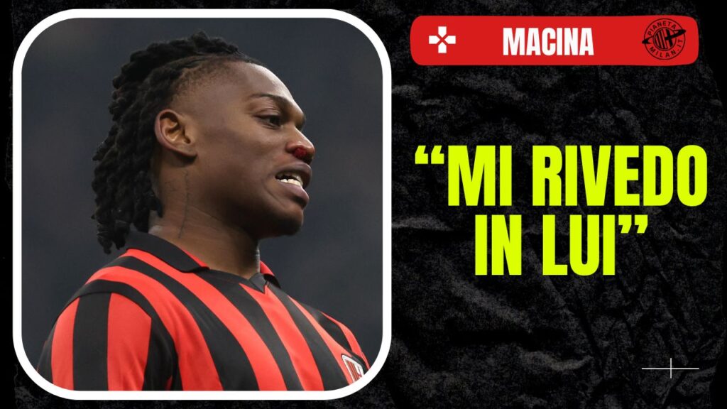 esultanza gol Rafael Leao AC Milan Slovan Bratislava-Milan 2-3 Champions League 2024-2025
