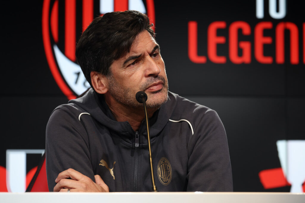 Paulo Fonseca AC Milan conferenza stampa Milanello