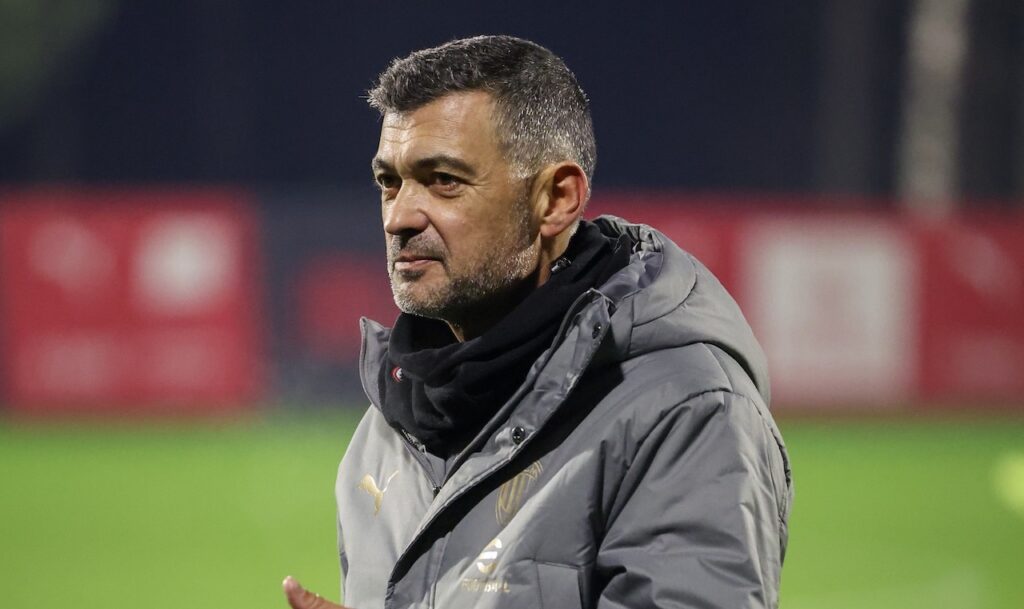 Sergio Conceicao AC Milan allenamento Milanello