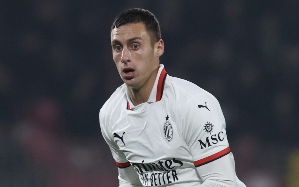 Filippo Terracciano AC Milan Monza-Milan Serie A 2024-2025