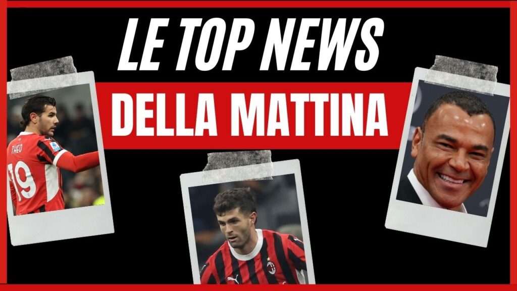 Milan-Roma Serie A 2024-2025 Top News AC Milan mattina 29 dicembre 2024