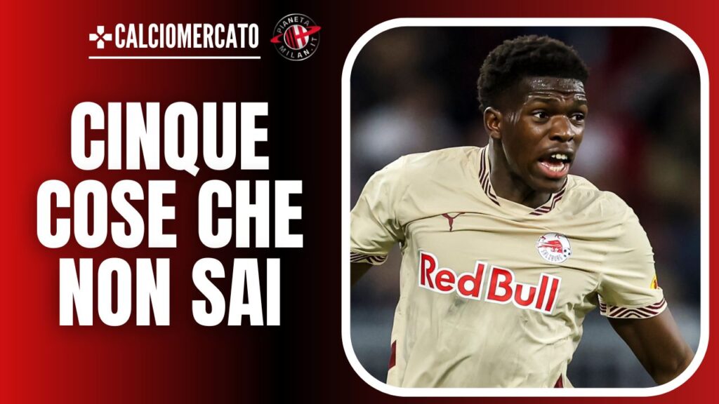 Lucas Gourna-Douath RB Salisburgo Calciomercato AC Milan