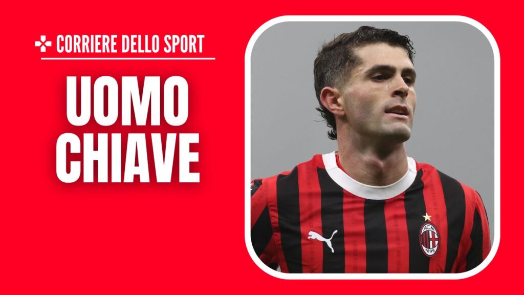 Milan-Roma Serie A 2024-2025 Pulisic