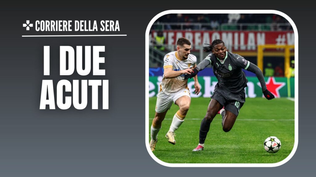 Rafael Leao AC Milan Milan-Stella Rossa 2-1 Champions League 2024-2025