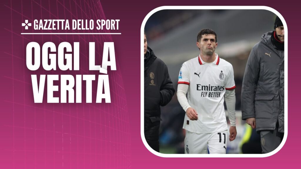 AC Milan infortunio Pulisic