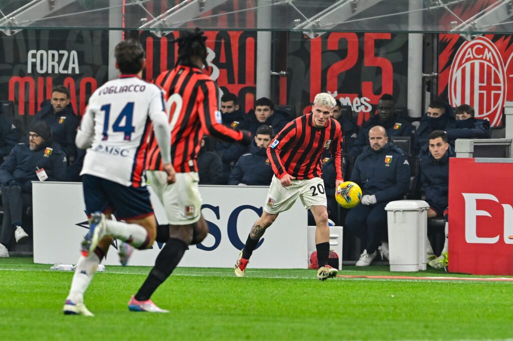 Alex Jimenez AC Milan-Genoa 0-0 Serie A News