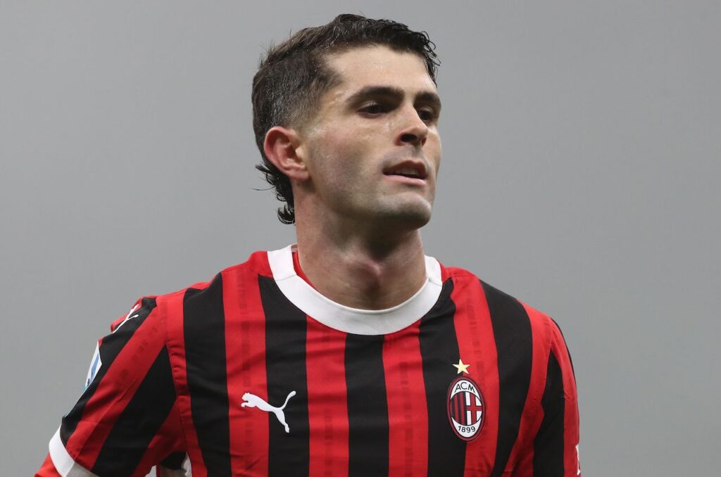Christian Pulisic AC Milan Milan-Empoli 3-0 Serie A 2024-2025
