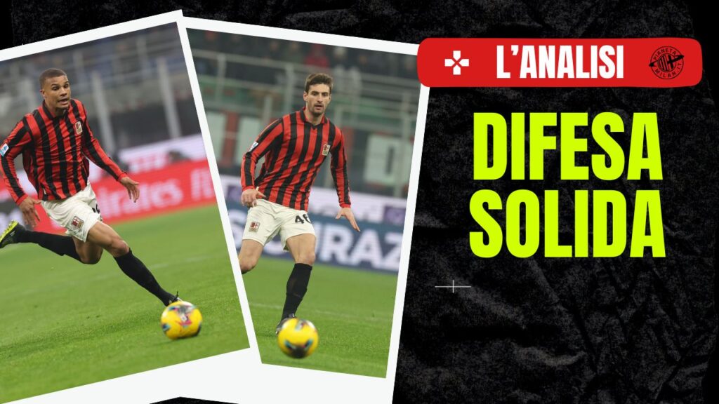 Gabbia e Thiaw AC Milan Milan-Genoa 0-0 Serie A 2024-2025