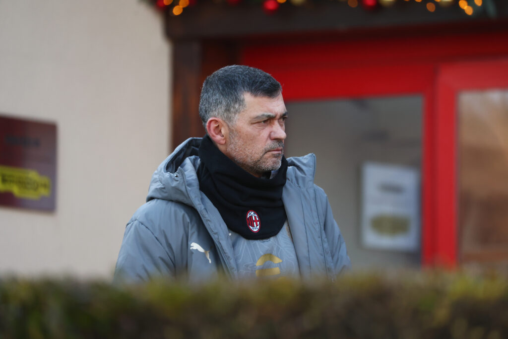 Sergio Conceicao AC Milan allenamento Milanello