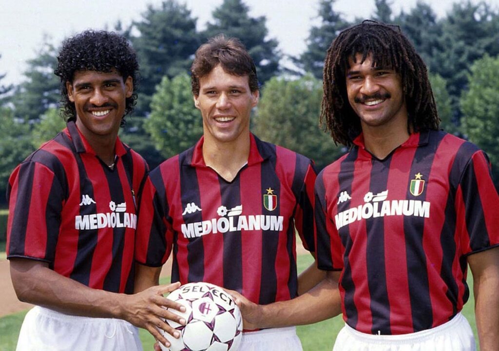 AC Milan Rijkaard van Basten Gullit
