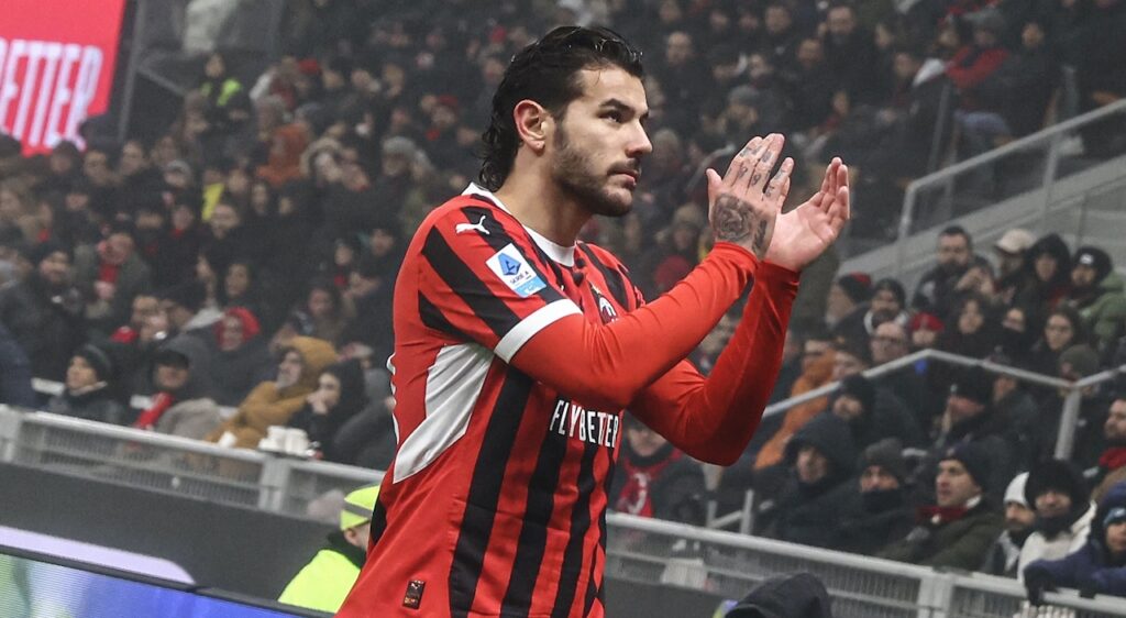 Theo Hernández AC Milan Milan-Empoli 3-0 Serie A 2024-2025