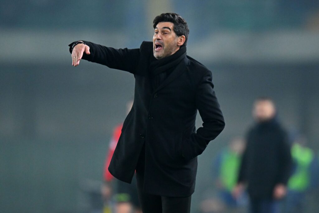 Paulo Fonseca AC Milan Verona-Milan 0-1 Serie A 2024-2025