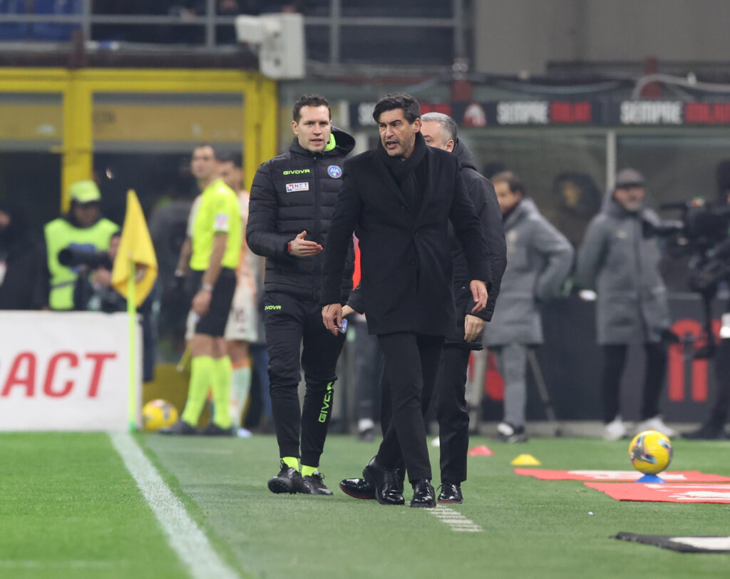 Paulo Fonseca Milan-Roma 1-1 Serie A 2024-25