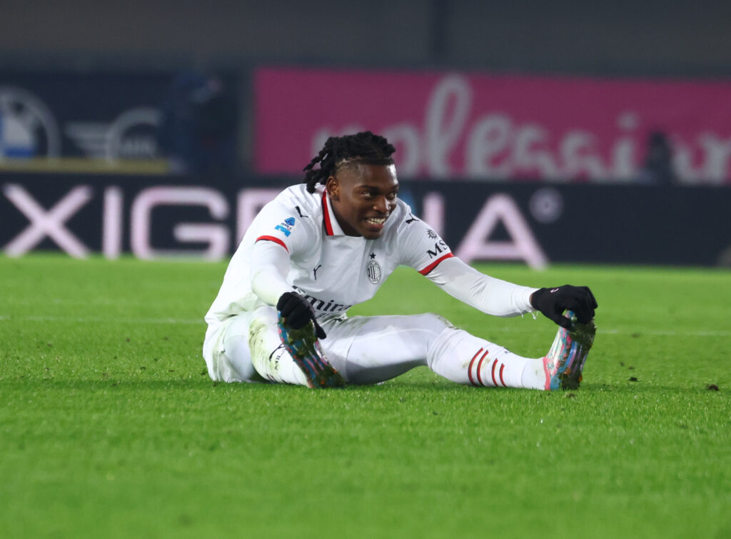 Infortunio Rafael Leao AC Milan Verona-Milan 0-1 Serie A 2024-2025