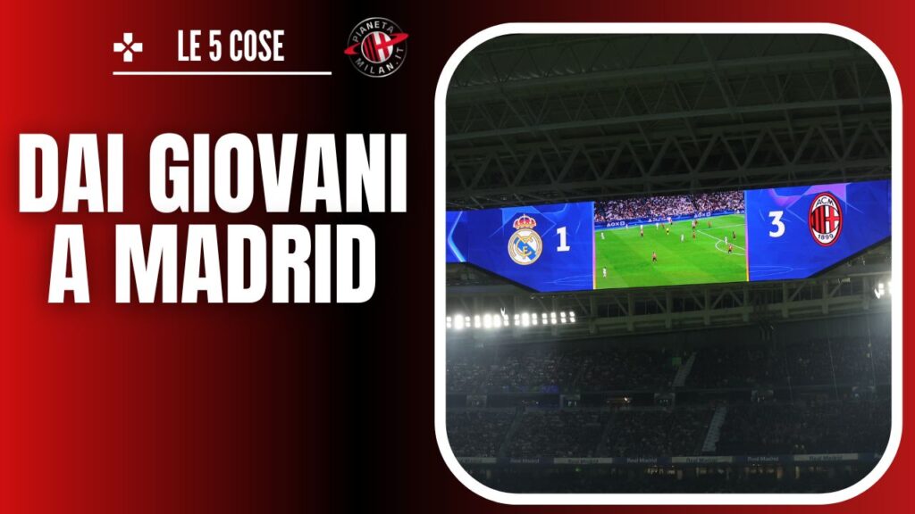 Real Madrid v Ac Milan, Champions League PianetaMilan.it