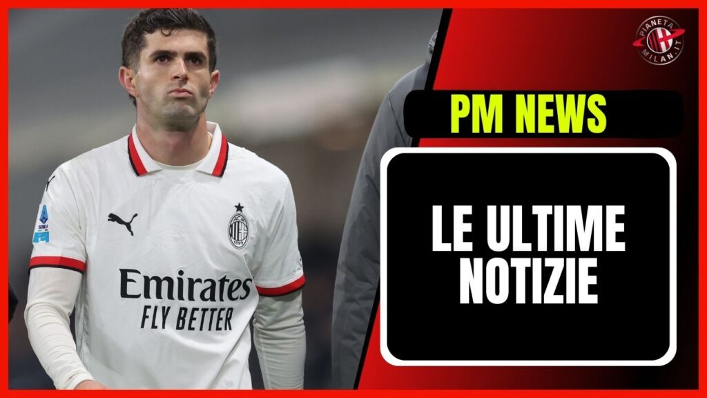 infortunio Christian Pulisic AC Milan Atalanta-Milan 2-1 Serie A 2024-2025