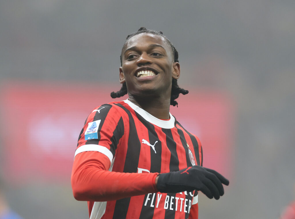 Rafael Leao AC Milan Milan-Empoli 3-0 Serie A 2024-2025