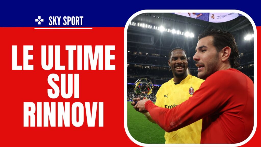 Theo Hernández Maignan AC Milan Calciomercato Milan rinnovo