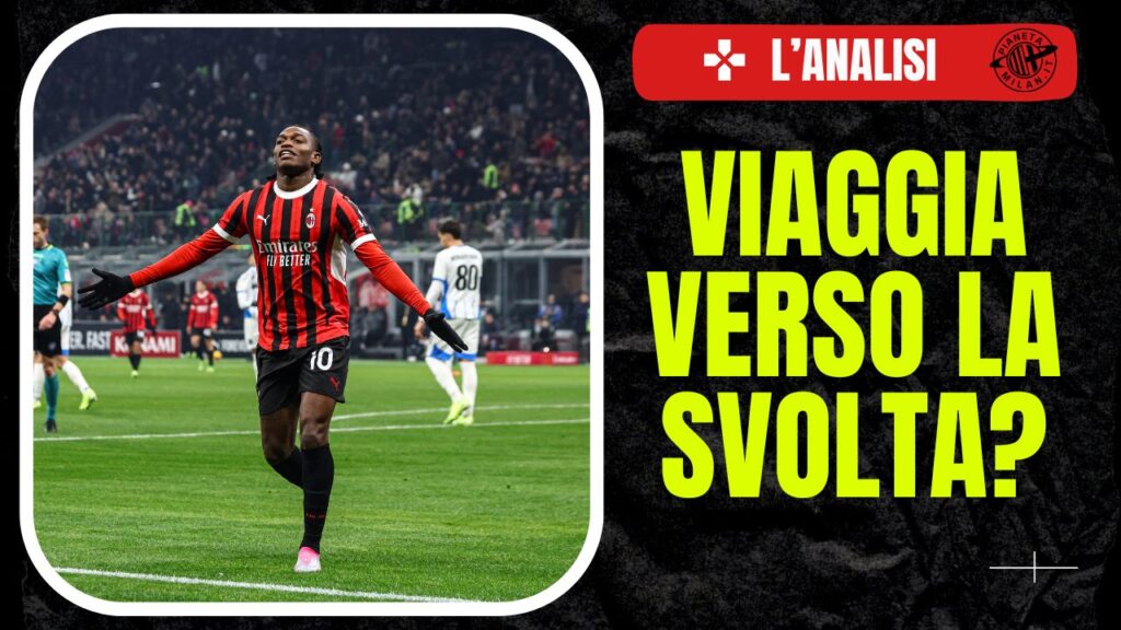 Rafael Leao AC Milan Milan-Sassuolo 6-1 Coppa Italia 2024-2025