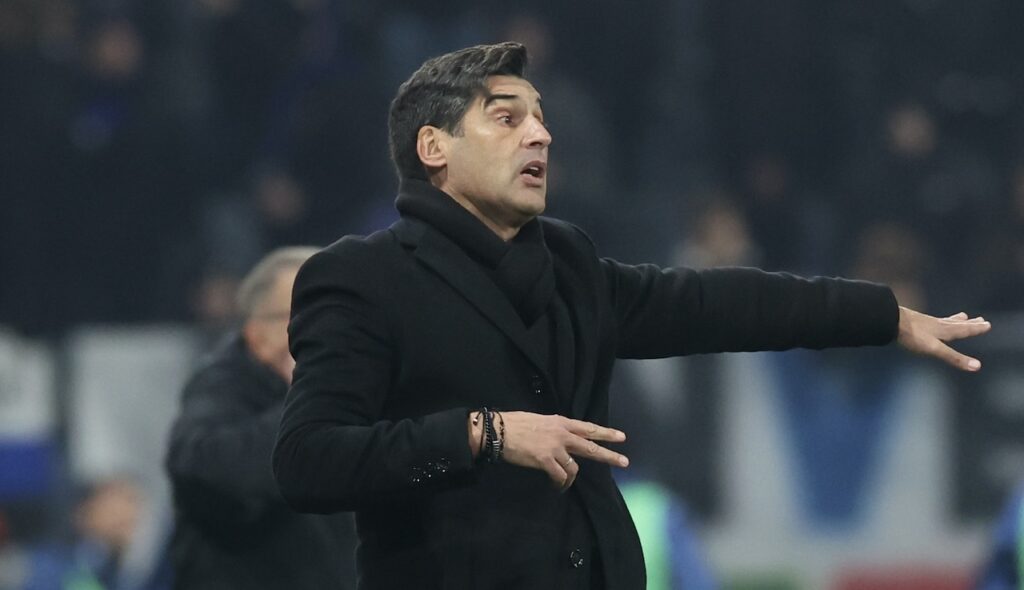 Paulo Fonseca AC Milan Atalanta-Milan 2-1 Serie A 2024-2025