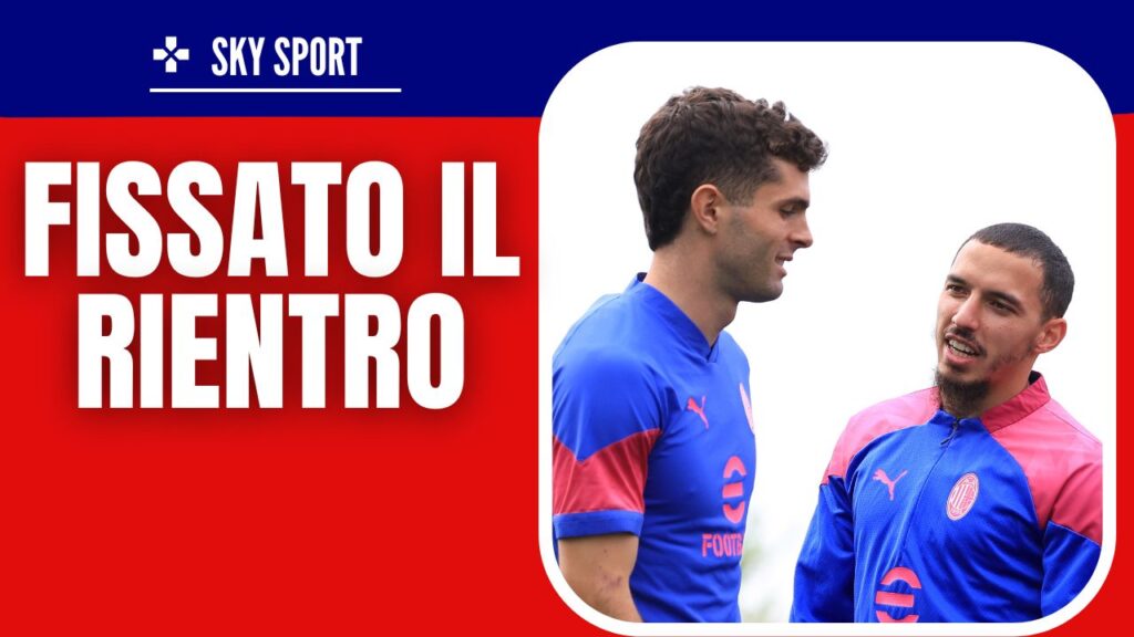 Christian Pulisic AC Milan Milan-Sassuolo 6-1 Coppa Italia 2024-2025