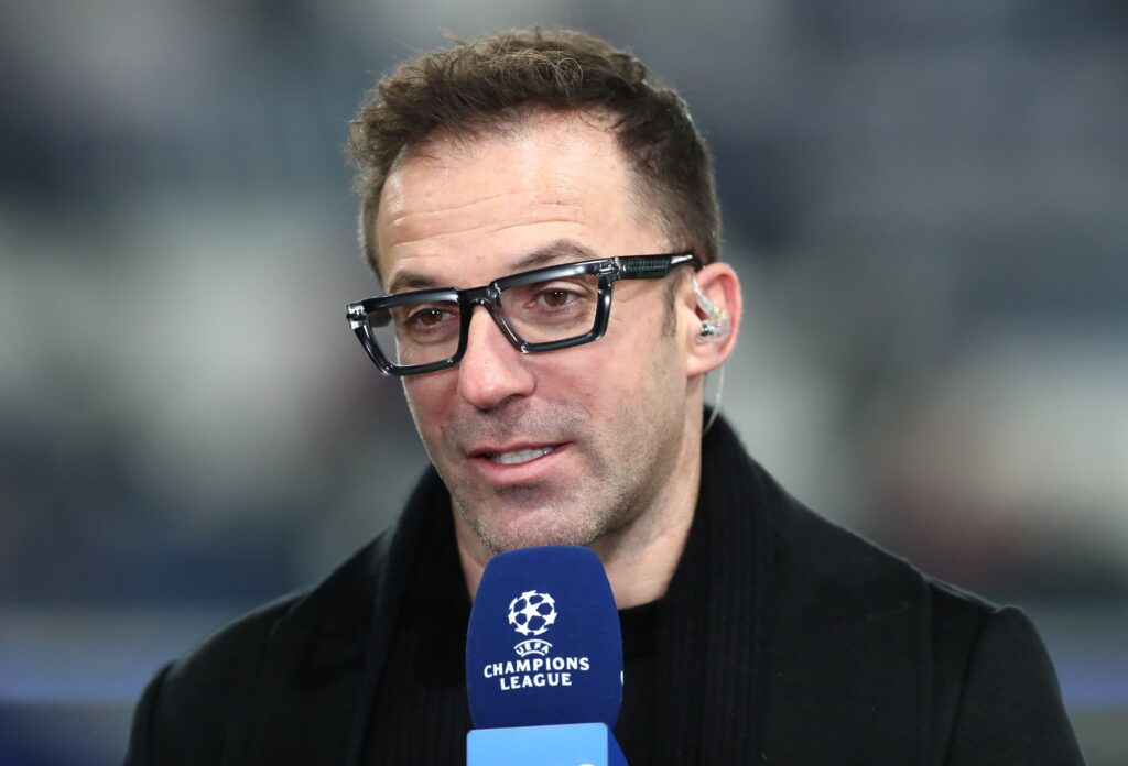 Alessandro Del Piero, ex attaccante della Juventus (getty images)