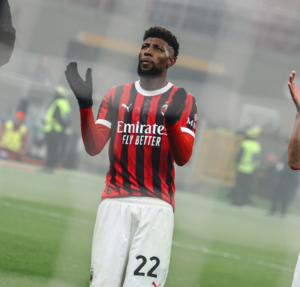 Emerson Royal AC Milan Milan-Empoli 3-0 Serie A 2024-2025