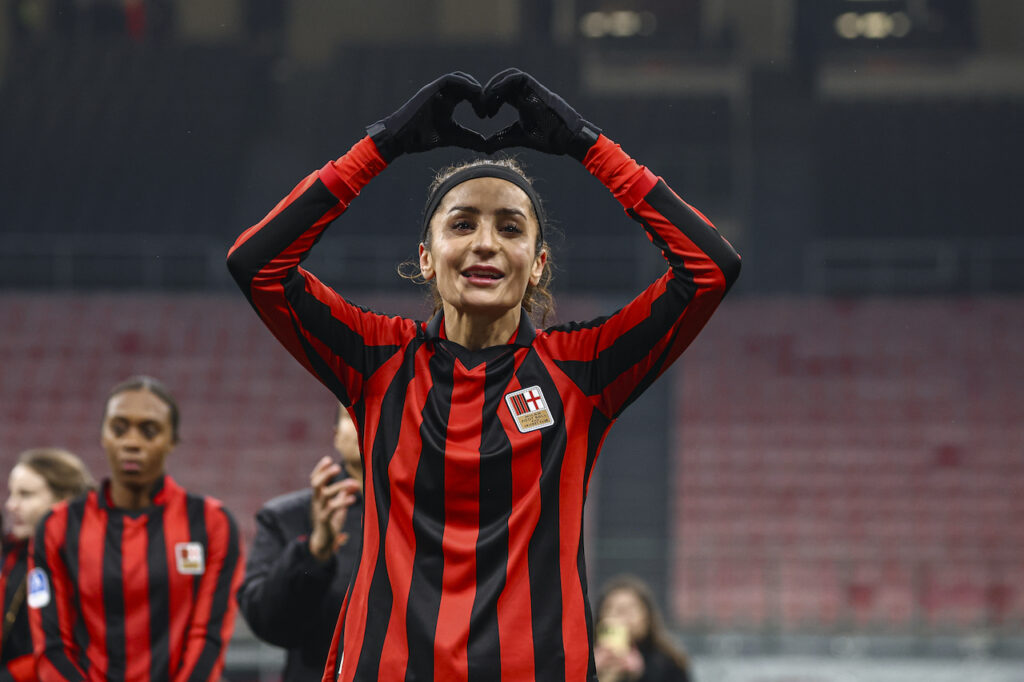 esultanza gol Nadia Nadim derby Milan-Inter 1-1 Serie A Femminile 2024-2025