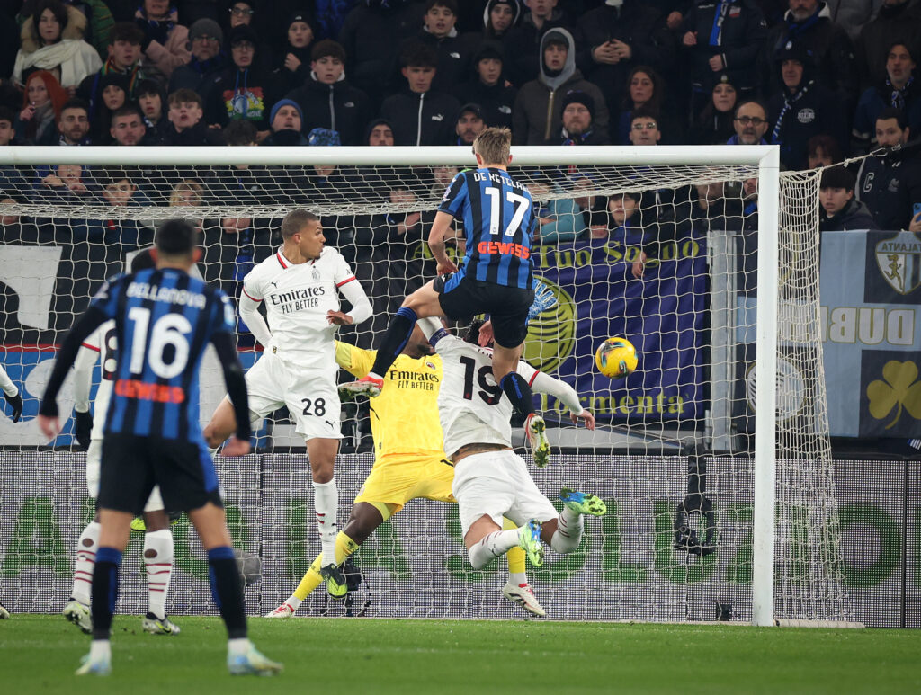 gol Charles De Ketelaere Atalanta-Milan 2-1 Serie A 2024-2025