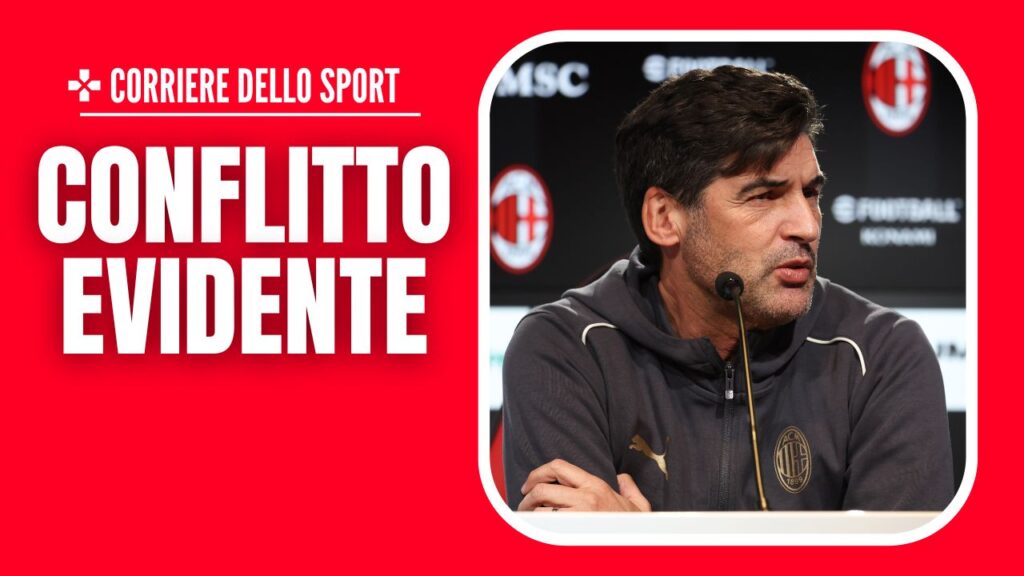 Milan-Genoa Serie A 2024-2025 conferenza stampa Fonseca vigilia