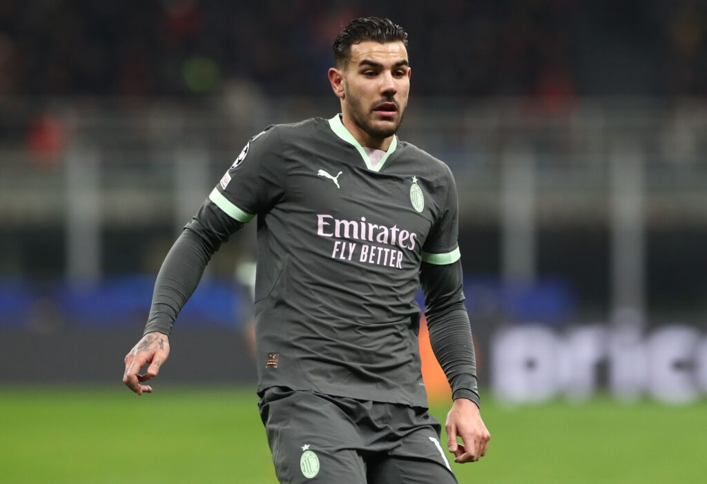 Theo Hernández AC Milan Milan-Stella Rossa 2-1 Champions League 2024-2025