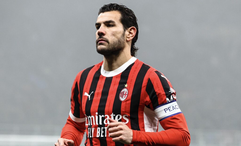 Theo Hernández AC Milan Milan-Empoli 3-0 Serie A 2024-2025