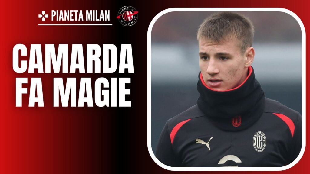 Francesco Camarda AC Milan Milan-Stella Rossa 2-1 Champions League 2024-2025