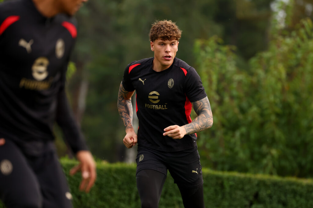 Andrei Coubis capitano Milan Primavera