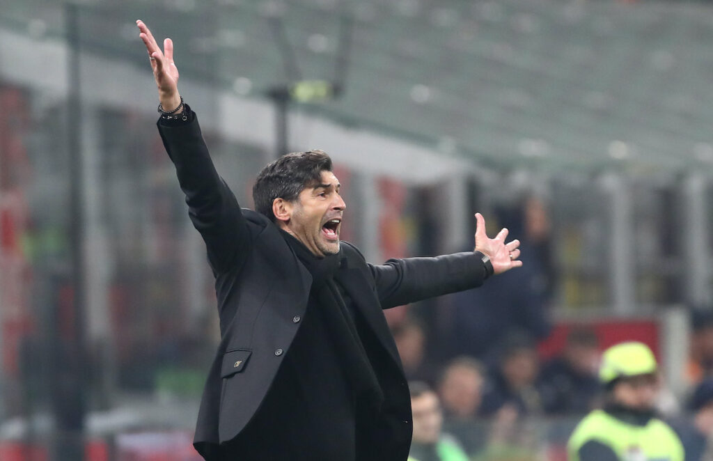 Paulo Fonseca AC Milan Milan-Genoa 0-0 Serie A 2024-2025