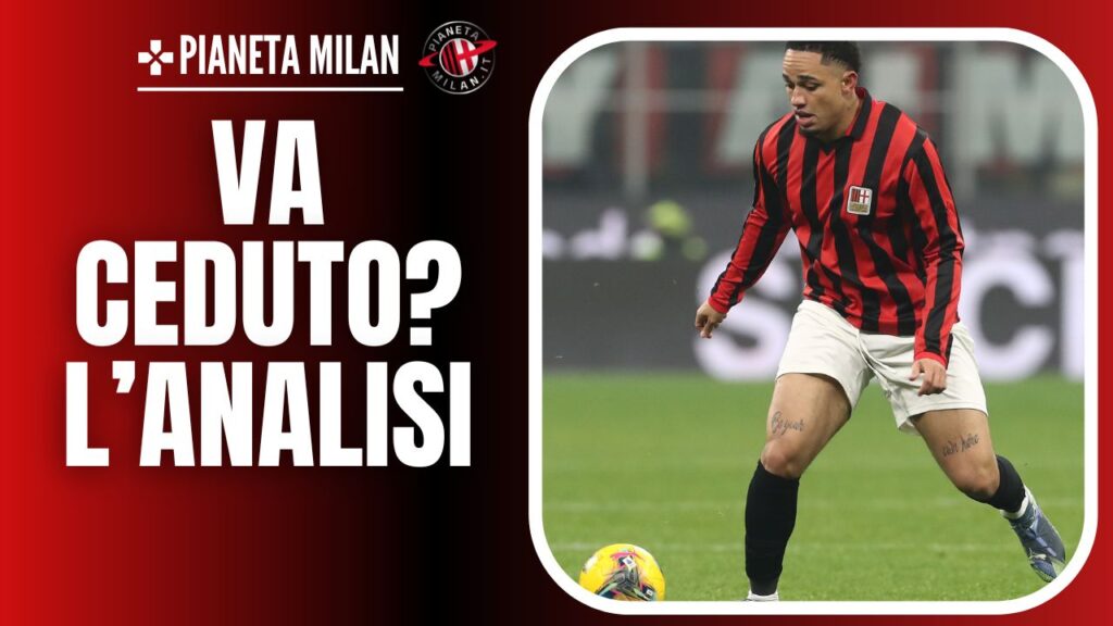 Noah Okafor AC Milan Milan-Genoa 0-0 Serie A 2024-2025