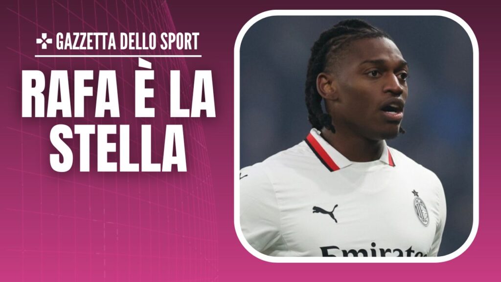 Milan-Stella Rossa Champions League 2024-2025 Leao