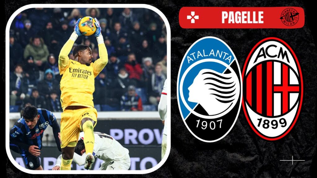 Mike Maignan AC Milan Atalanta-Milan 2-1 Serie A 2024-2025