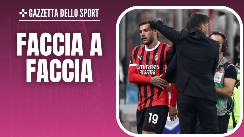esultanza gol Theo Hernández AC Milan Milan-Lecce 3-0 Serie A 2024-2025 Fonseca