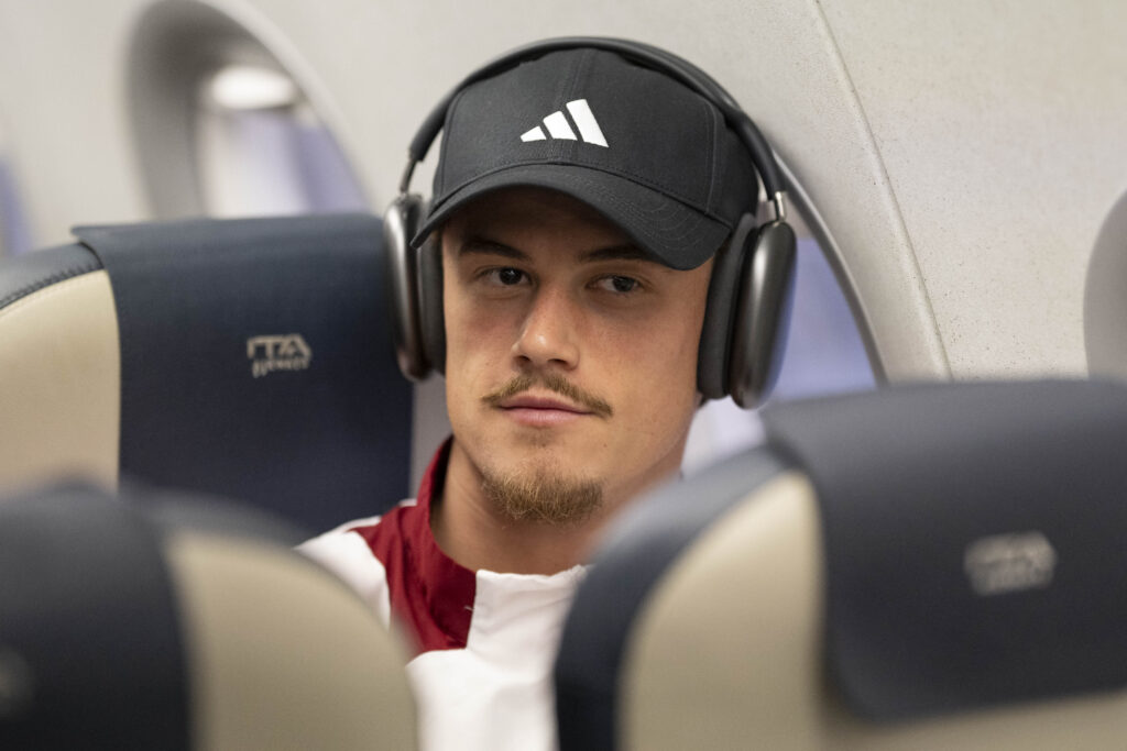 Mile Svilar AS Roma Milan-Roma Serie A 2024-2025