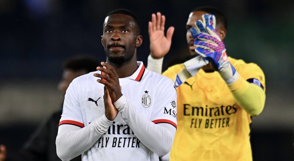 Tomori Maignan AC Milan Verona-Milan 0-1 Serie A 2024-2025