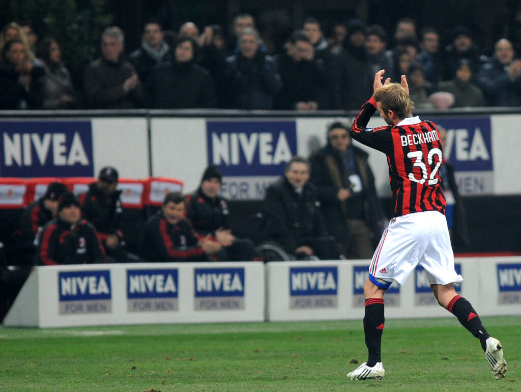 Milan Genoa Beckham