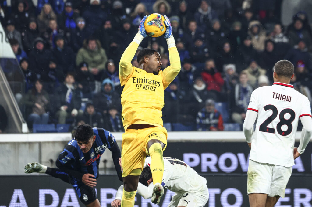 Mike Maignan AC Milan Atalanta-Milan 2-1 Serie A 2024-2025