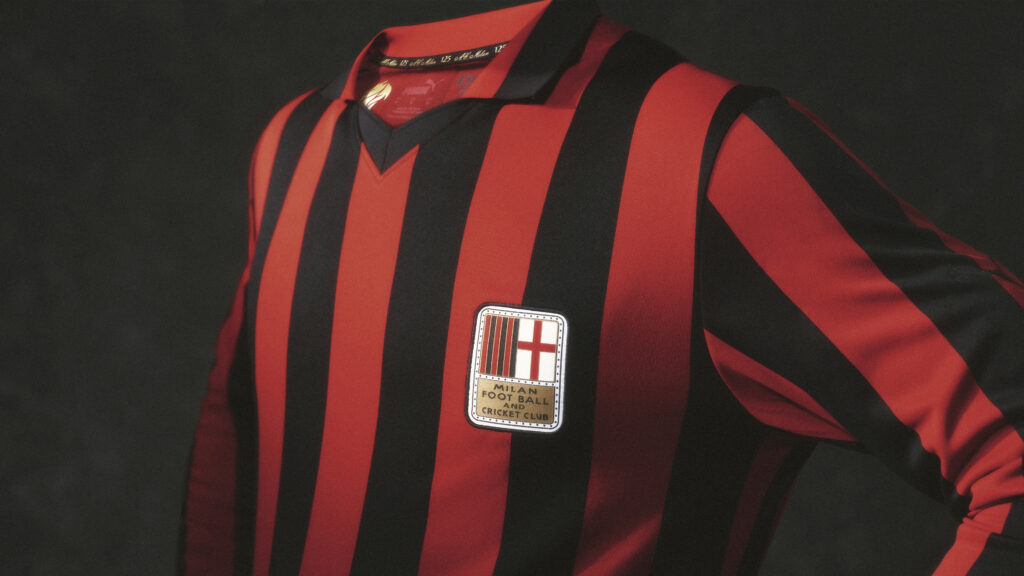 125 anni AC Milan speciale maglia celebrativa