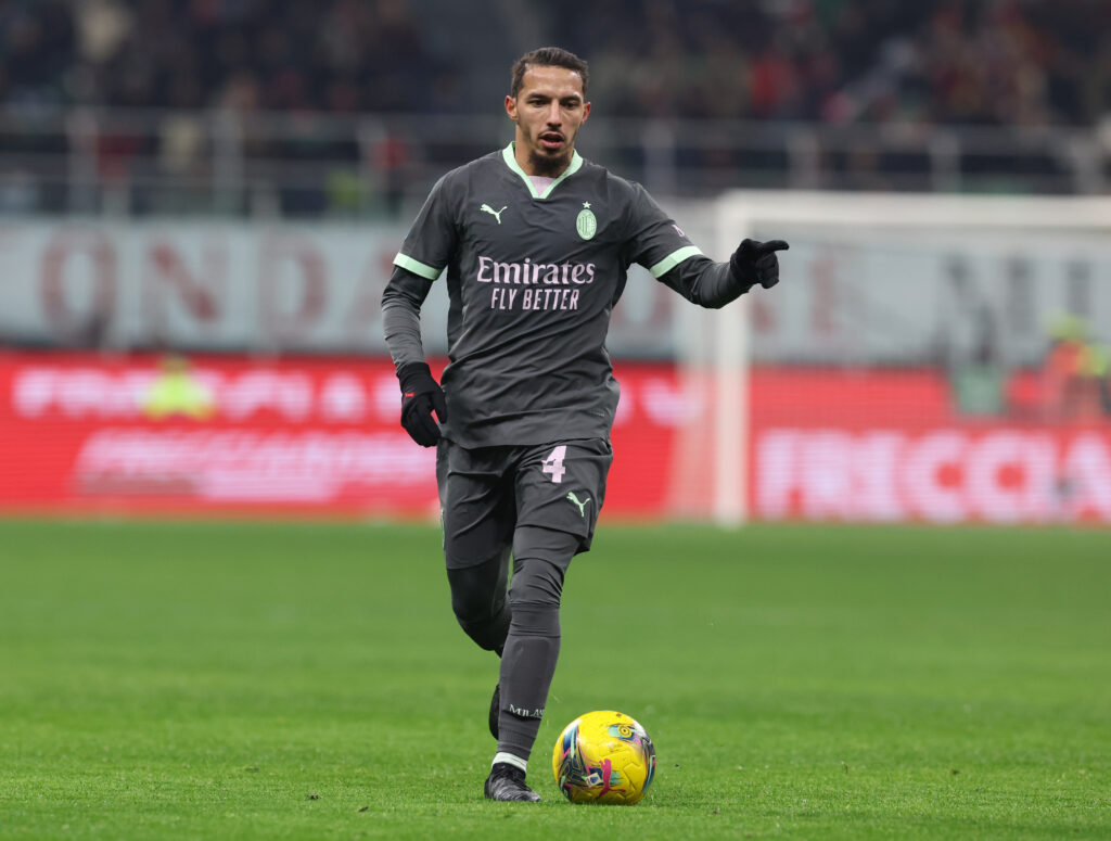 Ismael Bennacer AC Milan Milan-Roma Serie A 2024-2025
