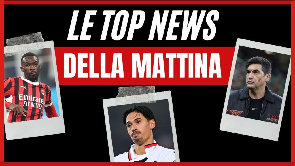 Top News mattina 23-12-24TA PianetaMilan.it