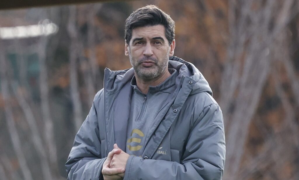 Paulo Fonseca AC Milan allenamento Milanello