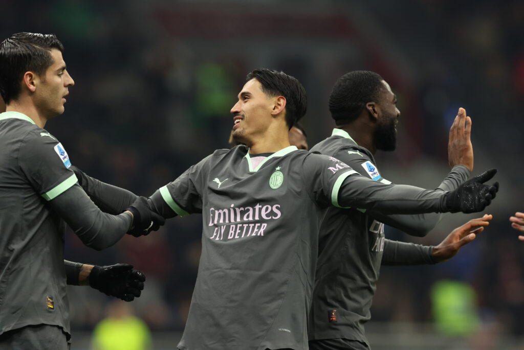 Tijjani Reijnders Milan-Roma Serie A 2024-25