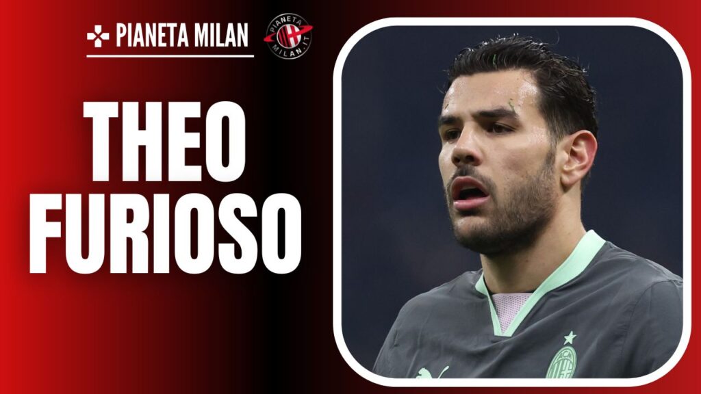 Milan-Roma Serie A 2024-2025 Theo Hernández