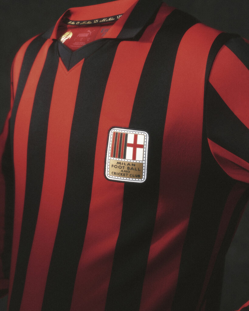 125 anni AC Milan speciale maglia celebrativa